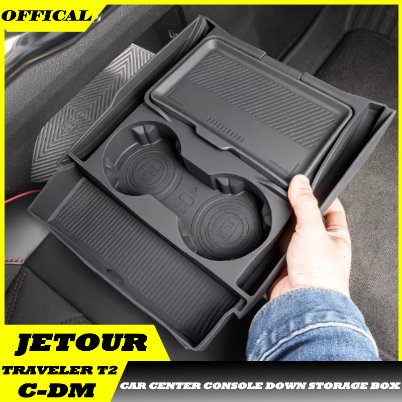 Travel Accessories Inc - Auto Center Console Down Siliconen Opbergdoos