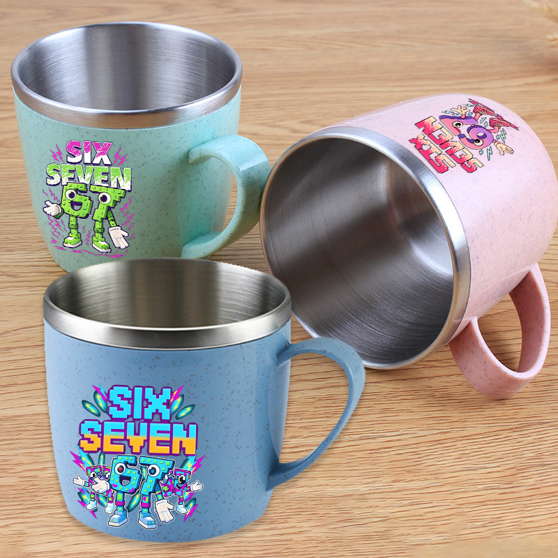 Travel Accessories Girly - Steal A Brainrot Water Cup Meisjes