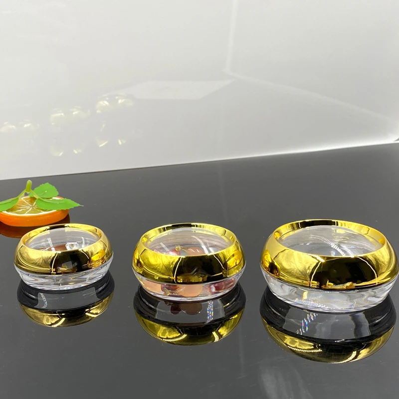 Travel Accessories Bottles - Capsuleflessen Gouden dop Zilveren gespleten pillen