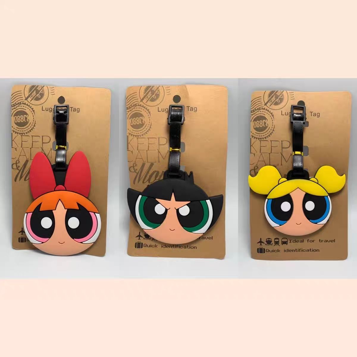 Travel Accessories Girly - Anime Powerpuff Girls tas hanger Kawaii