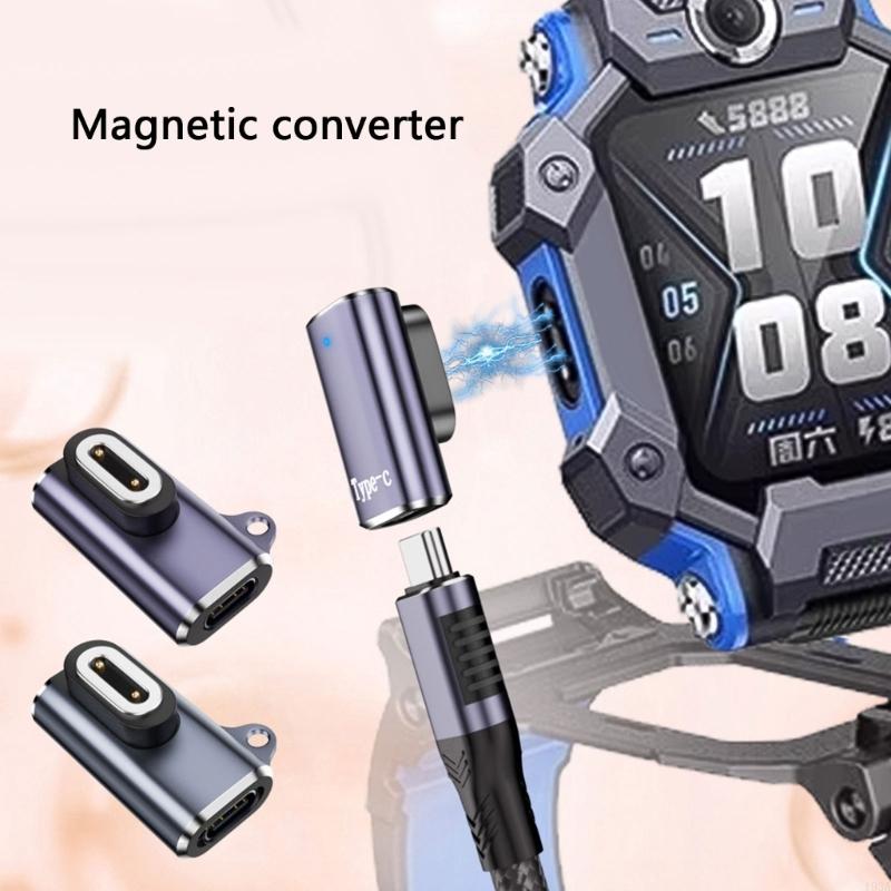 Travel Accessories Inc - 193A magnetische adapters Type C oplaadinterfaces