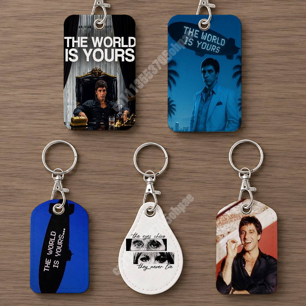 Luggage Tag Leather - De wereld is van jou T-Tony