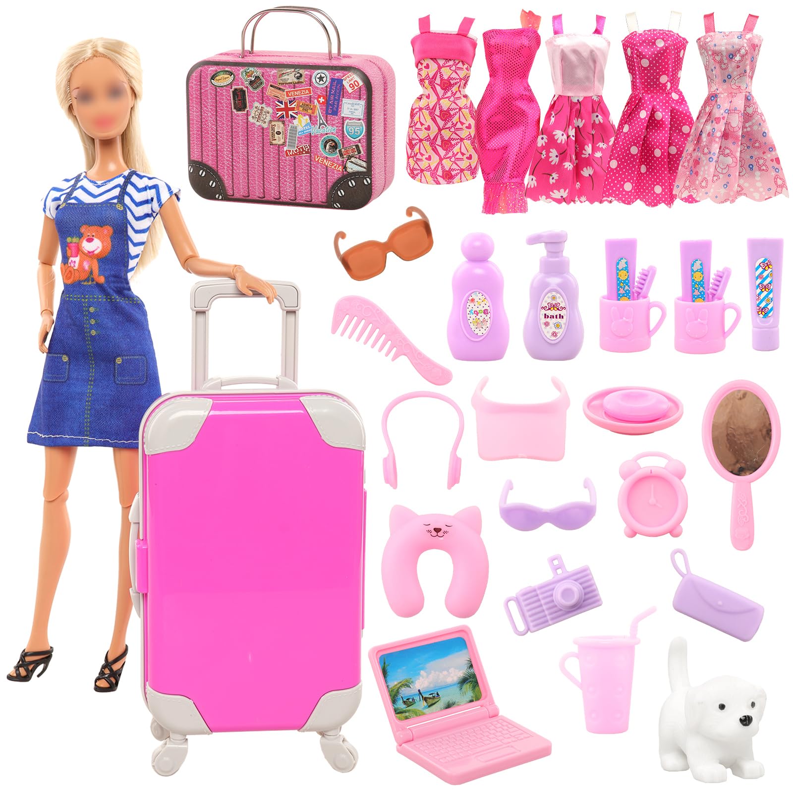 Travel Accessories For Europe - Barwa 30 Stuks 11.5 Lnch Reizen