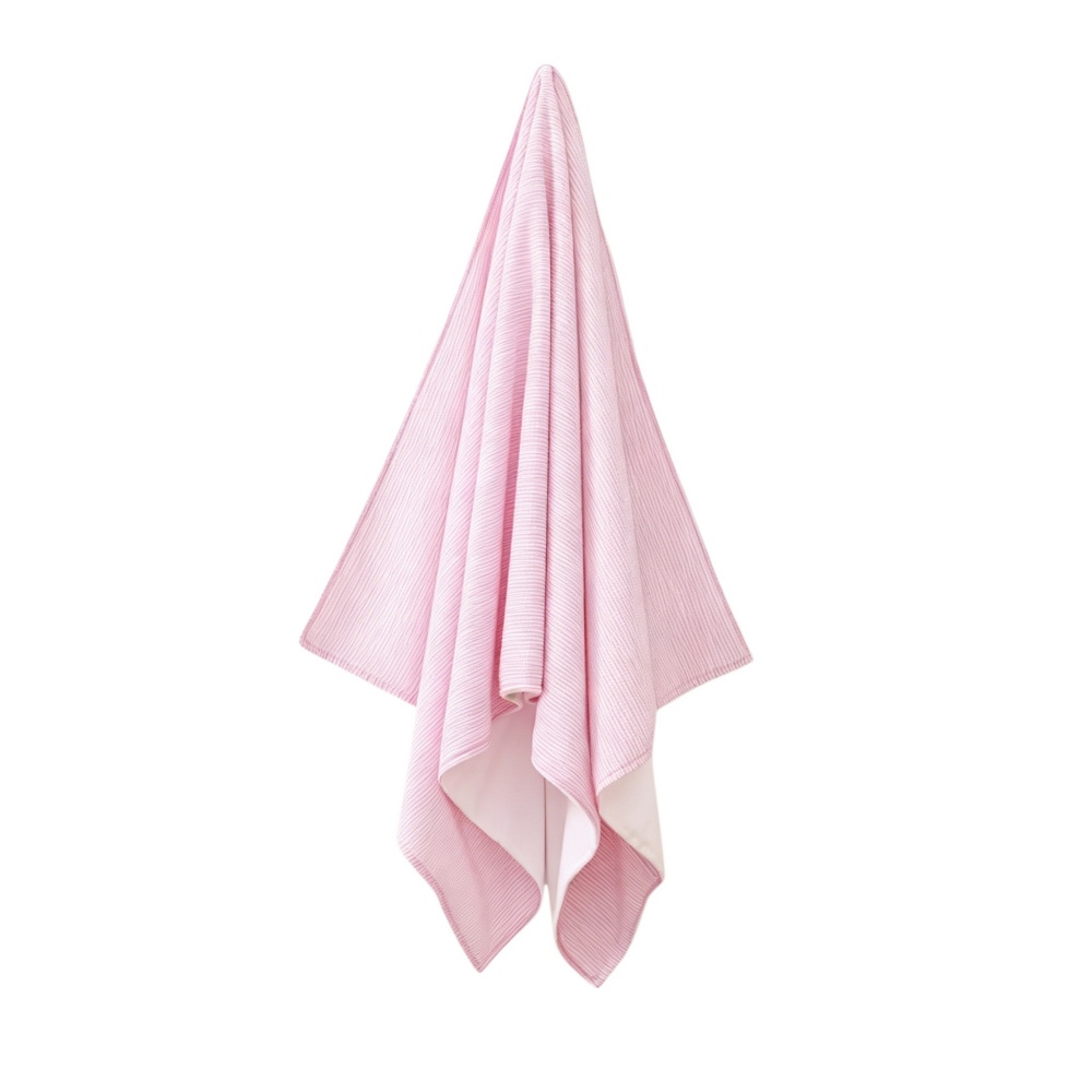 Travel Towel Quick Dry - BRLPONVE 100% katoenen gestreepte badhanddoek, groot,