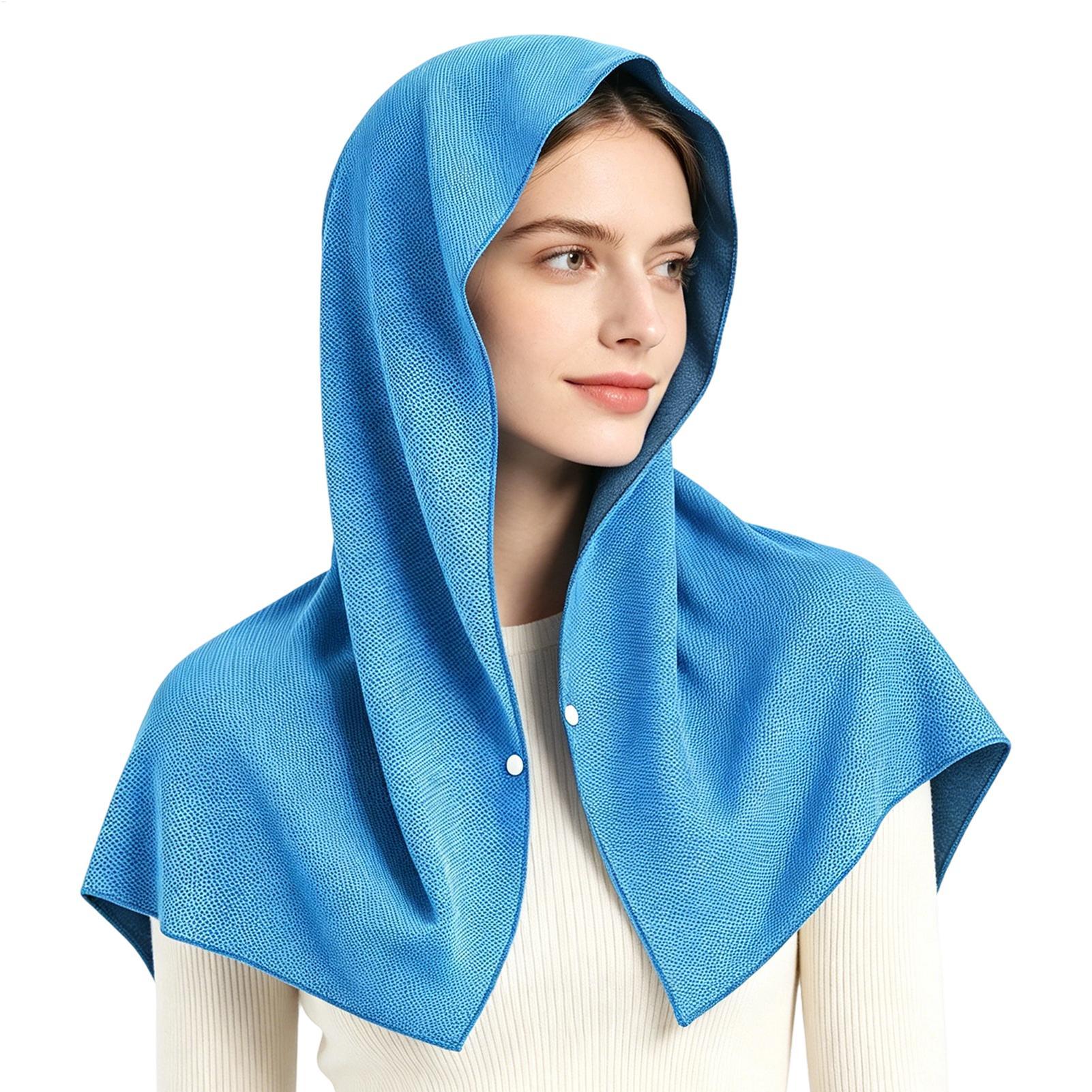 Travel Towel Quick Dry - Koelende hoodie voor warm weer, microvezel,