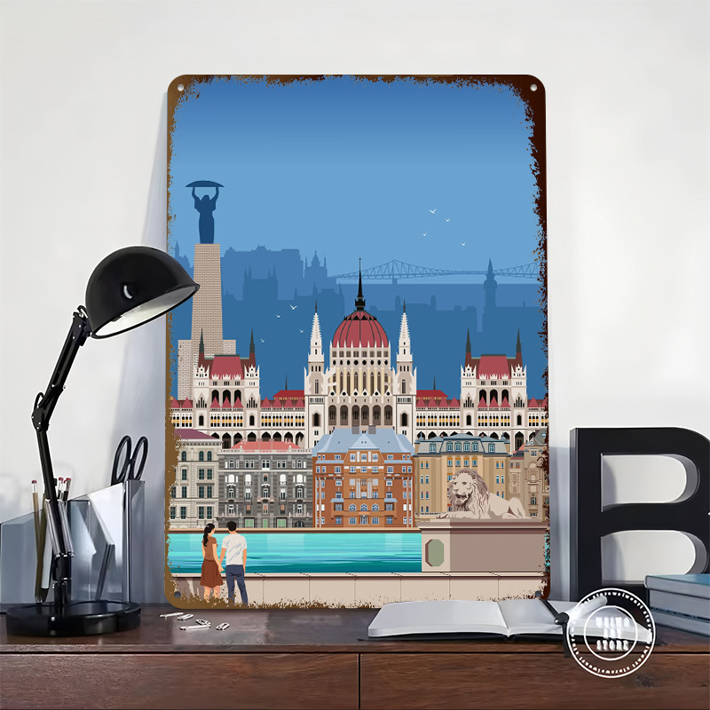 Budapest Travel Print Blikken  - Travel Accessories For Europe recensie en prijs