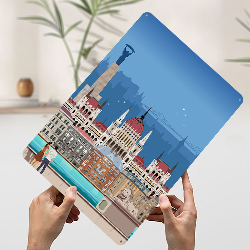 Budapest Travel Print Blikken  - Travel Accessories For Europe recensie en prijs