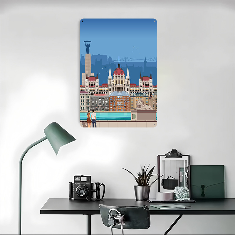 Budapest Travel Print Blikken  - Travel Accessories For Europe recensie en prijs