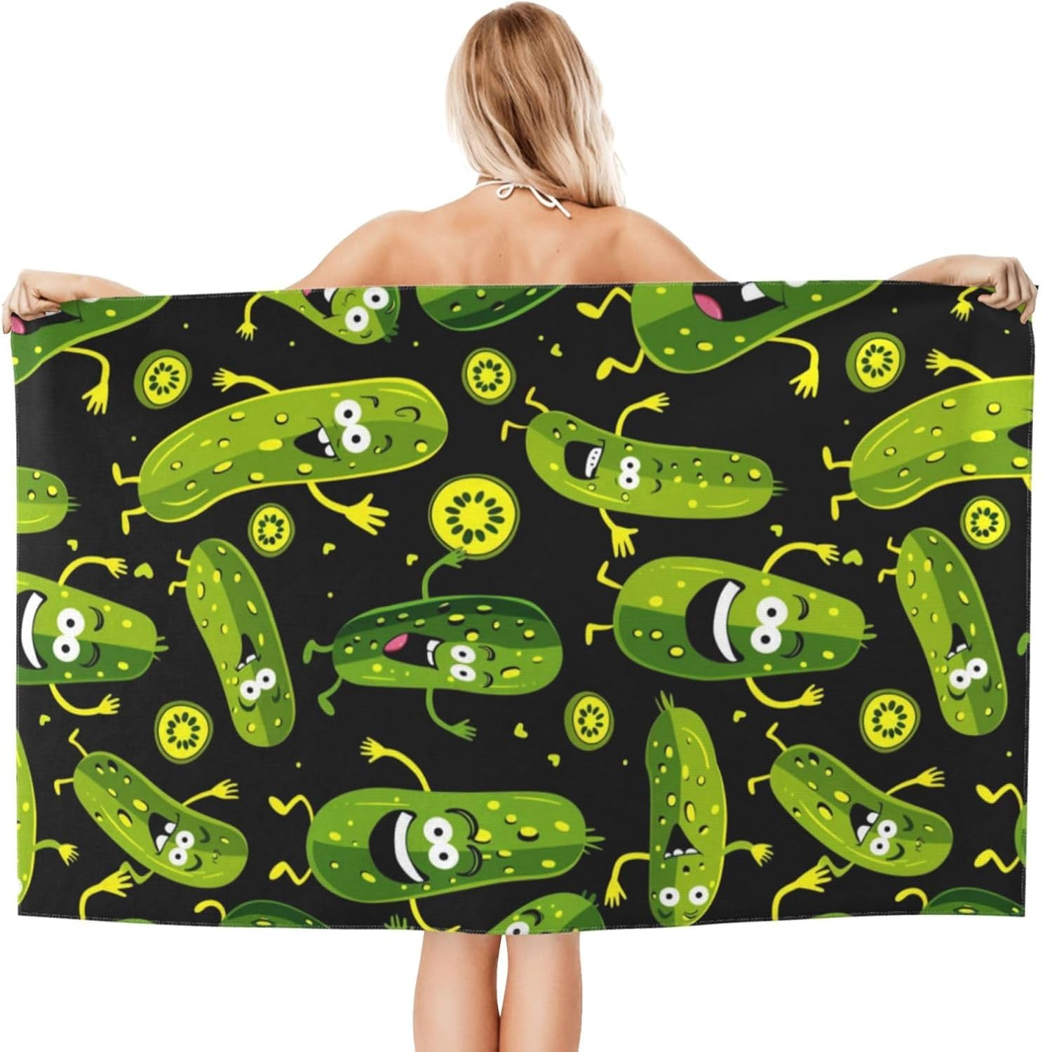 Grappige Pickle-strandhanddoek - Travel Towel Quick Dry recensie en prijs