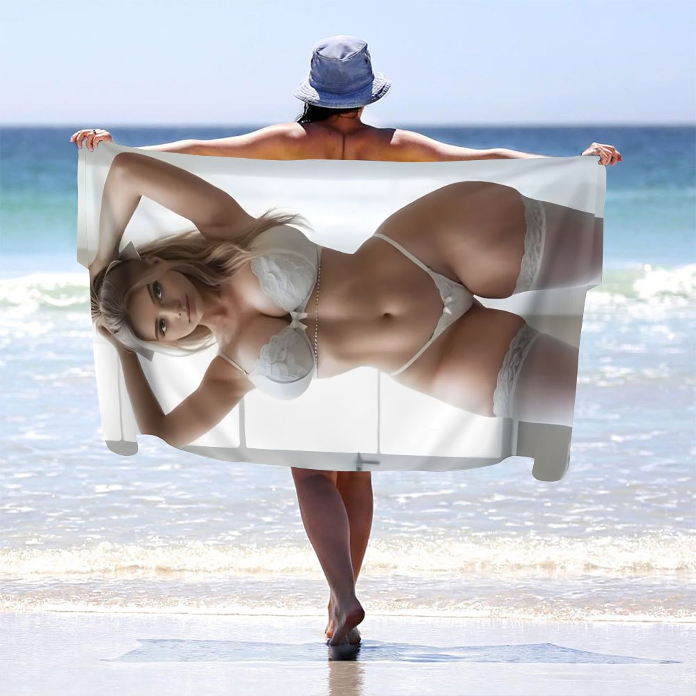 Microvezel strandlaken met kus - Travel Towel Quick Dry recensie en prijs