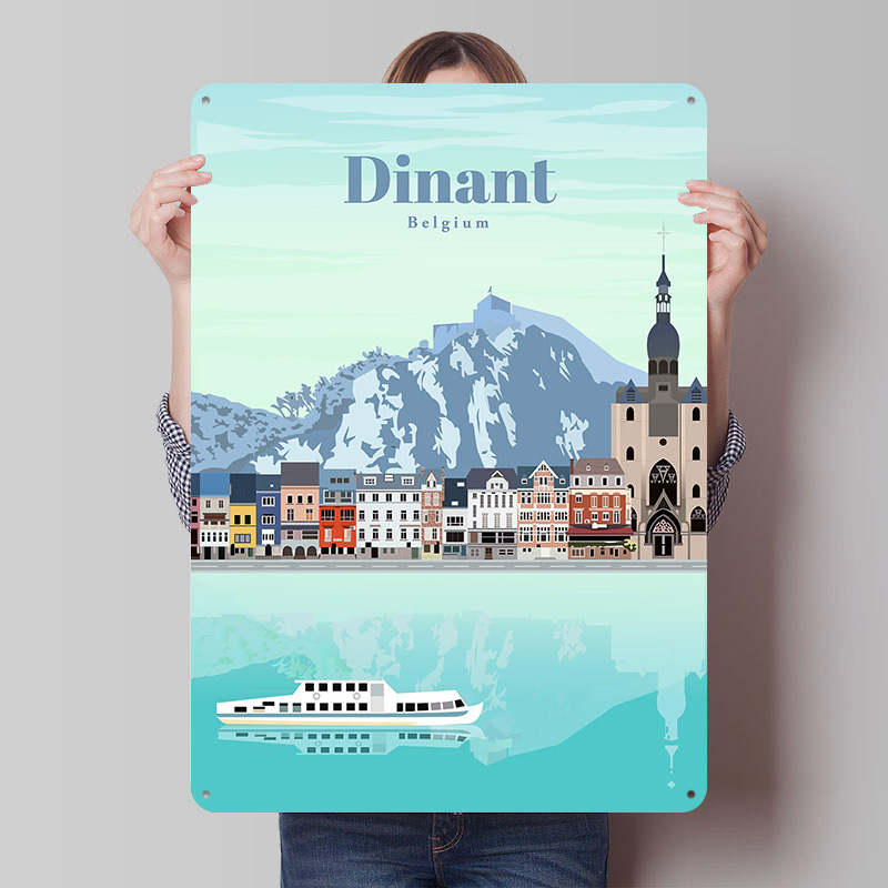 Reis naar Dinant Gedrukte post - Travel Accessories For Europe recensie en prijs