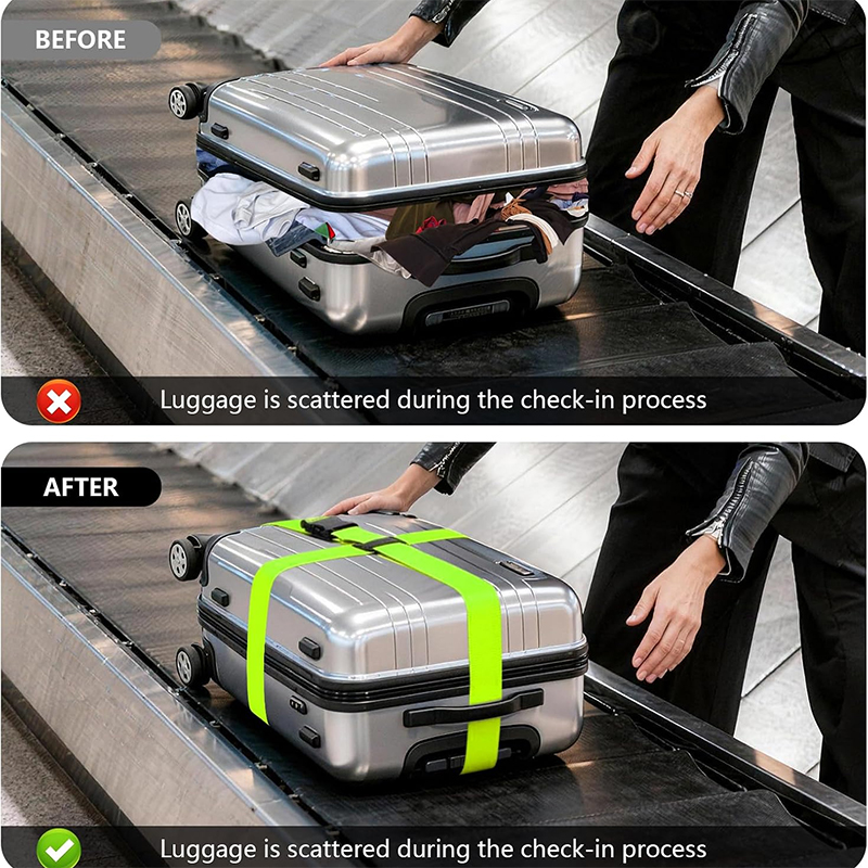 NIEUWE rechte bagageriemen voo - Travel Accessories Luggage Straps recensie en prijs