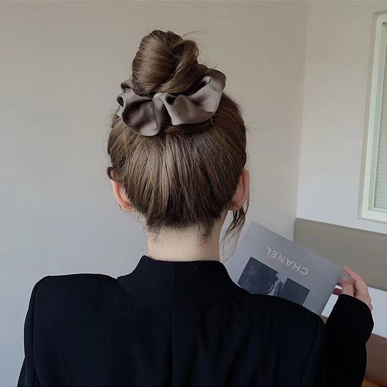 3 luxe satijnen haar scrunchie - Quality Travel Accessories recensie en prijs