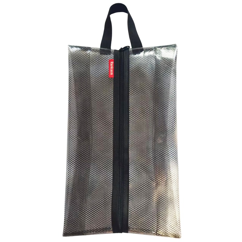Nieuwe zwarte mesh schoenenopb - Shoe Bag Travel recensie en prijs