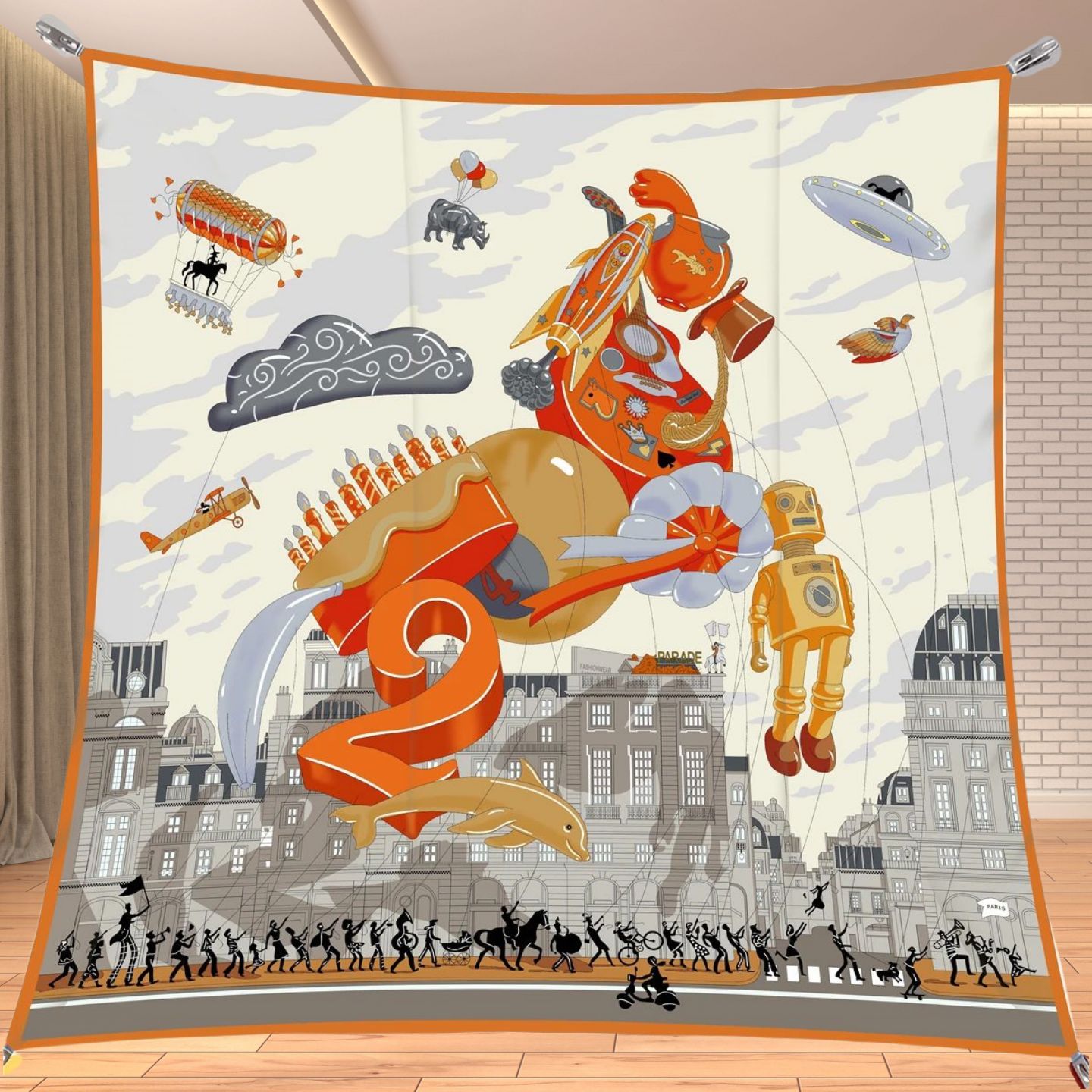 90cm Twill Zijdeachtige Vierka - Quality Travel Accessories recensie en prijs