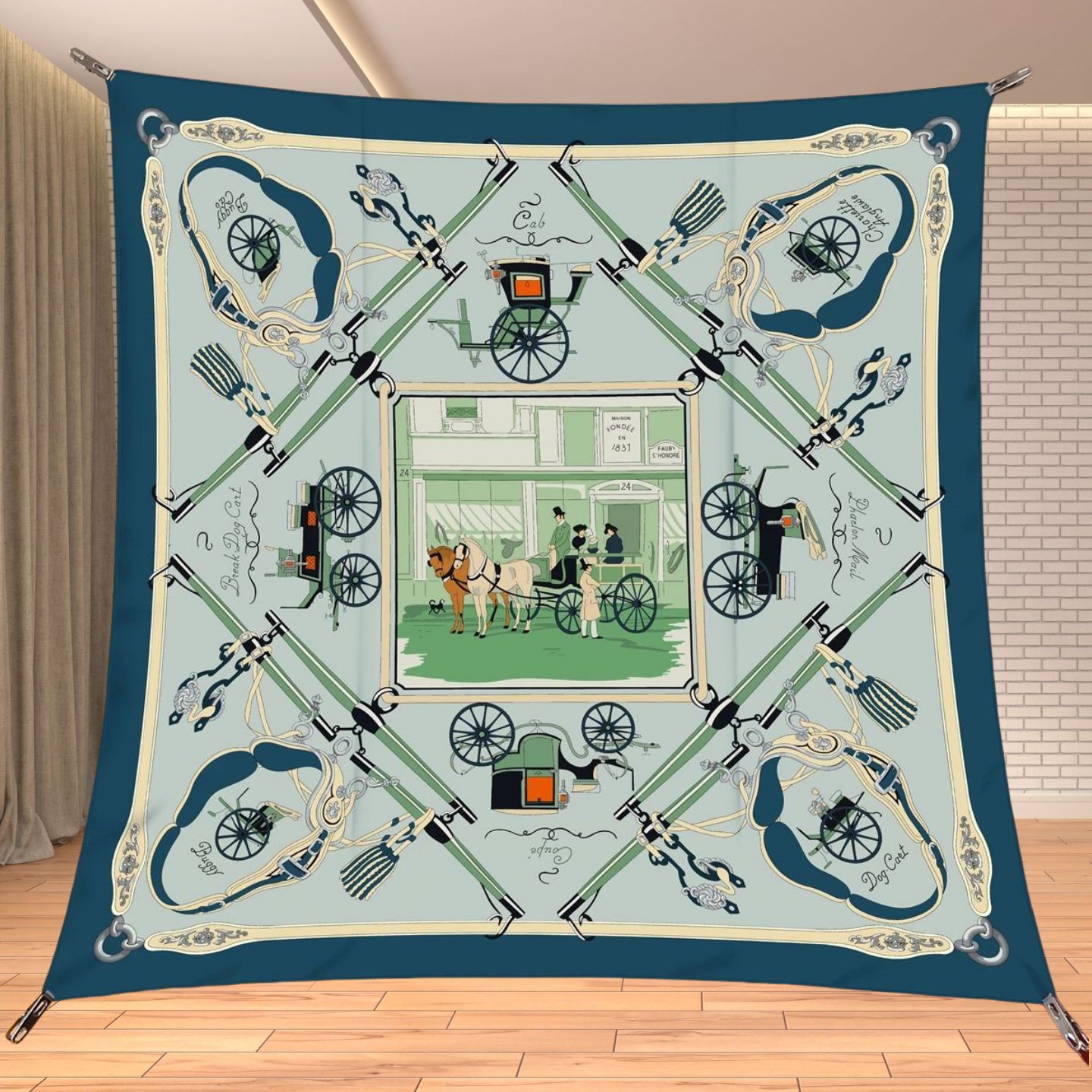 90cm Twill Zijdeachtige Vierka - Quality Travel Accessories recensie en prijs