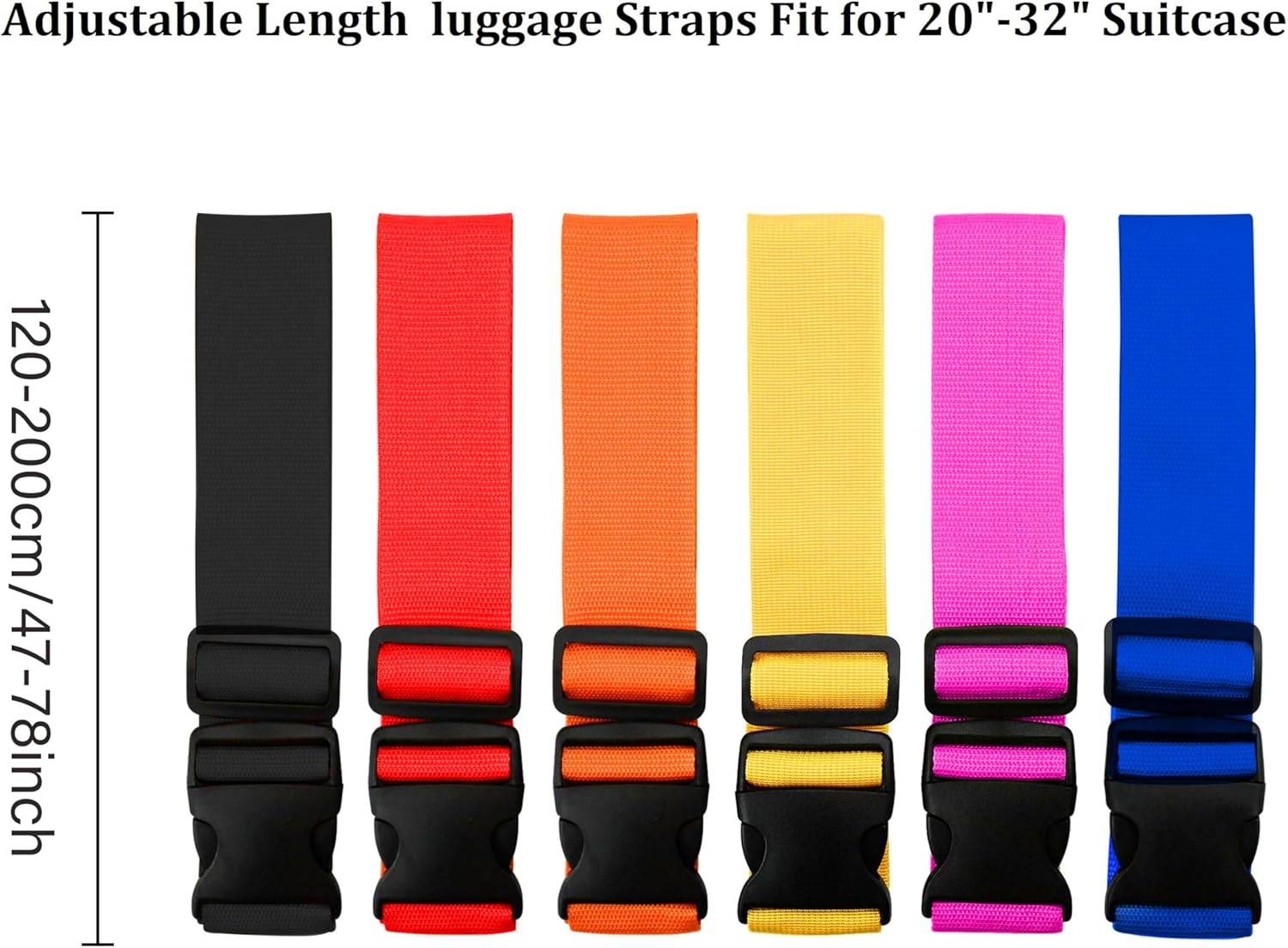 Verstelbare bagageriemen in fe - Travel Accessories Luggage Straps recensie en prijs