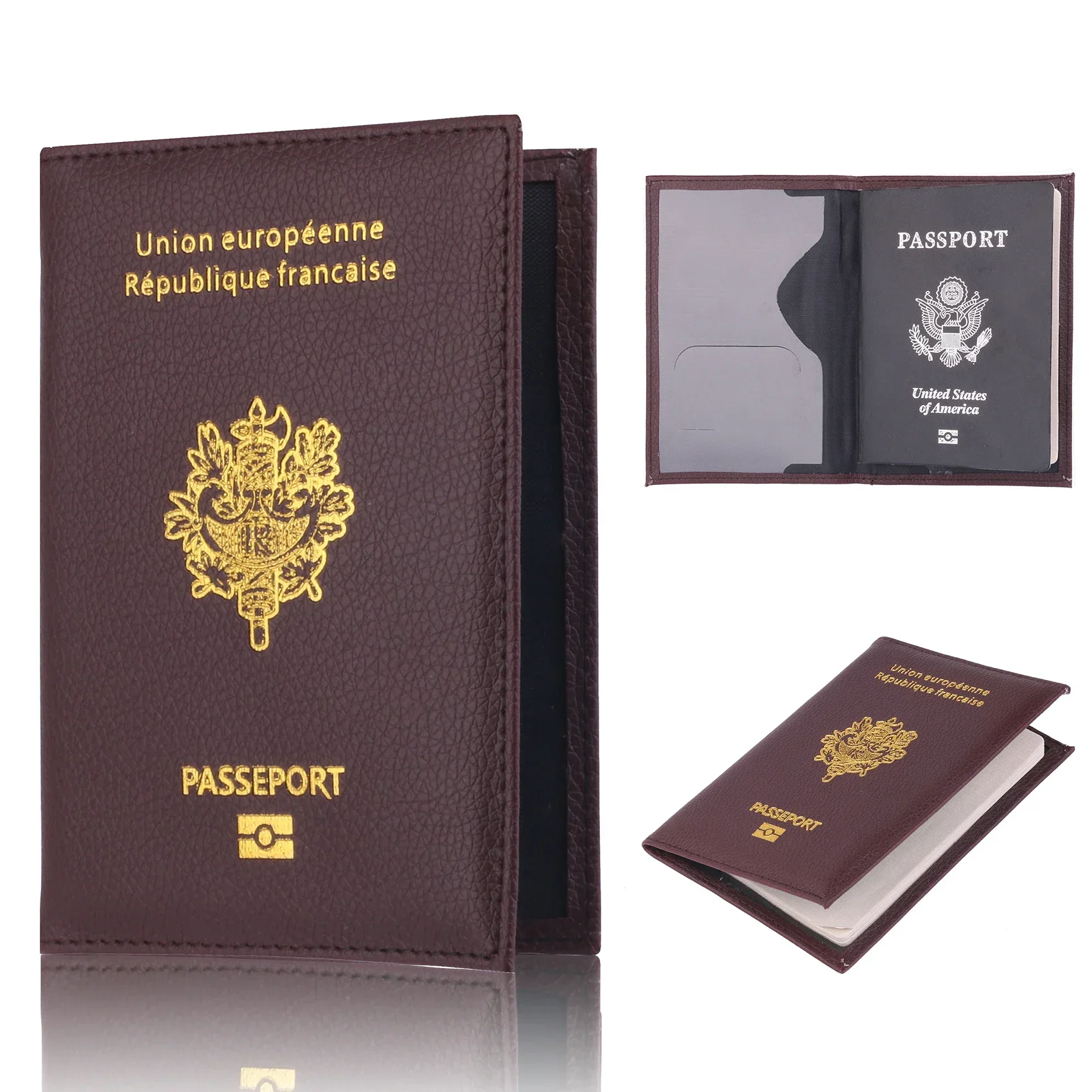Vrouwen Mannen Reizen Pu Paspo - Quality Travel Accessories recensie en prijs