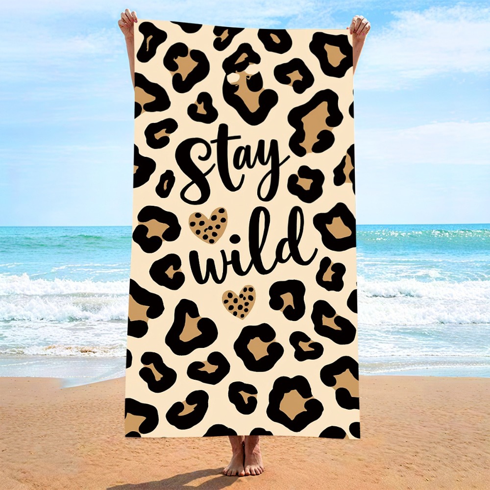 Luipaardprint Afdrukken Sneldr - Travel Towel Quick Dry recensie en prijs
