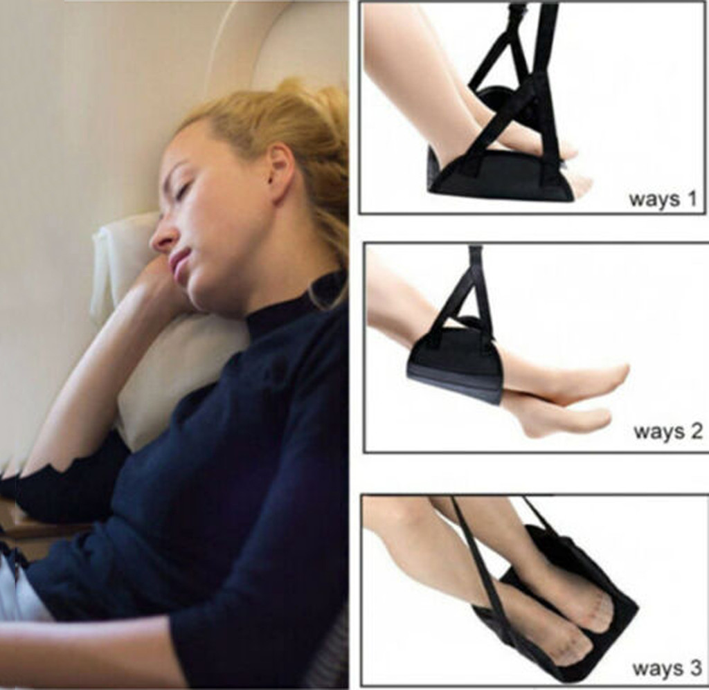Vliegtuig Voetensteun Hangmat  - Travel Accessories In Train recensie en prijs
