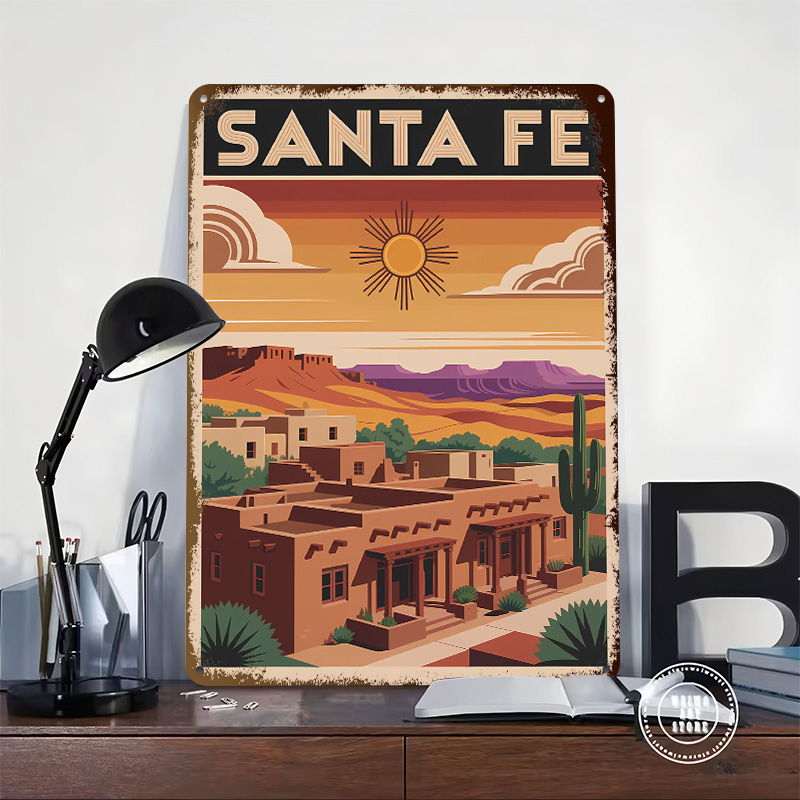 Santa Fe Travel Poster Aangepa - Travel Accessories For Europe recensie en prijs