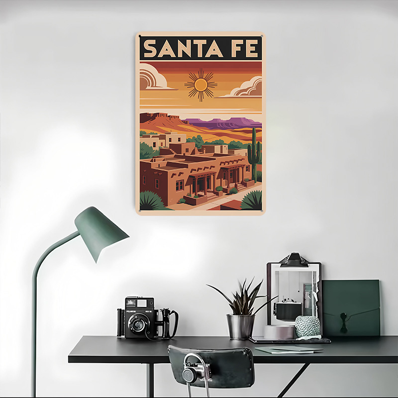 Santa Fe Travel Poster Aangepa - Travel Accessories For Europe recensie en prijs