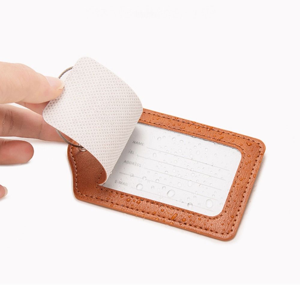 Dames Man Anti-verlies draadka - Luggage Tag Leather recensie en prijs