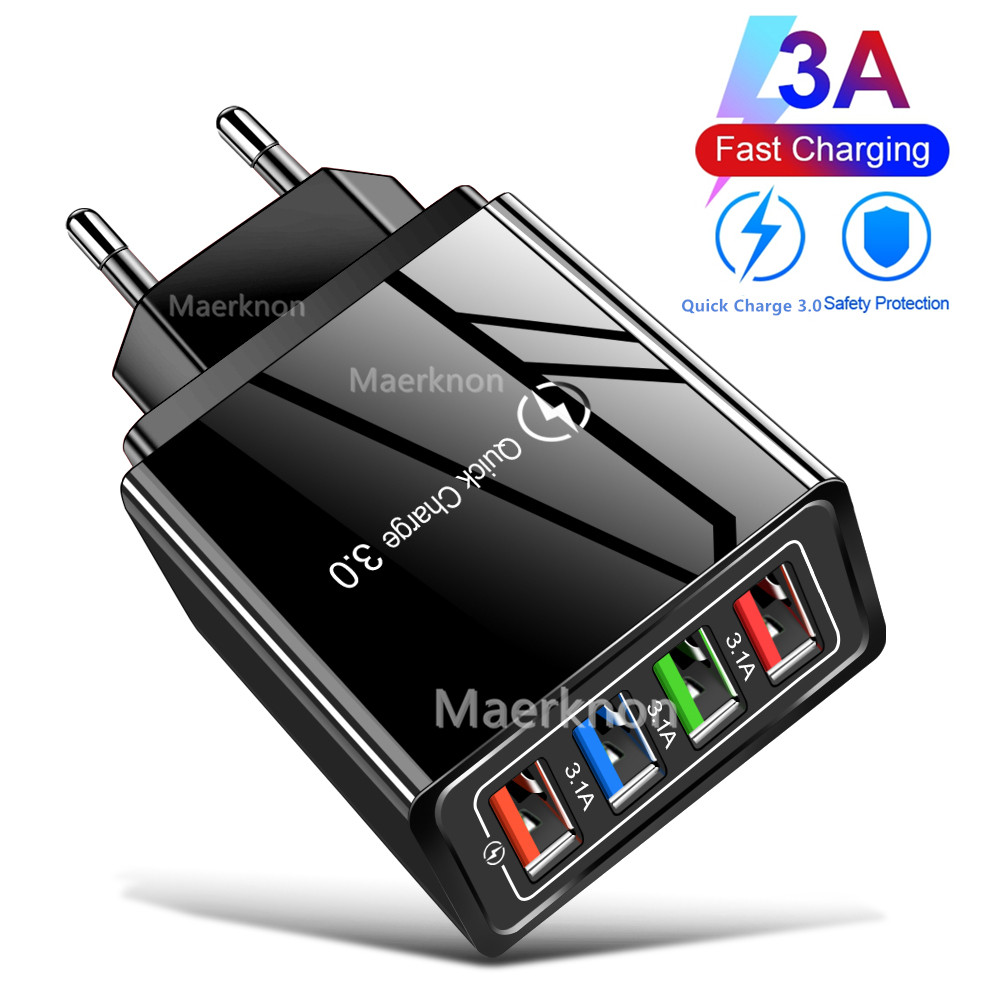 4 USB-snellaadkop EU/US standa - Travel Accessories Inc recensie en prijs