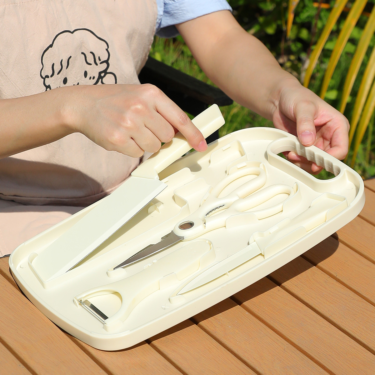 Draagbare Outdoor Picknick Set - Travel Kitchen Accessories recensie en prijs