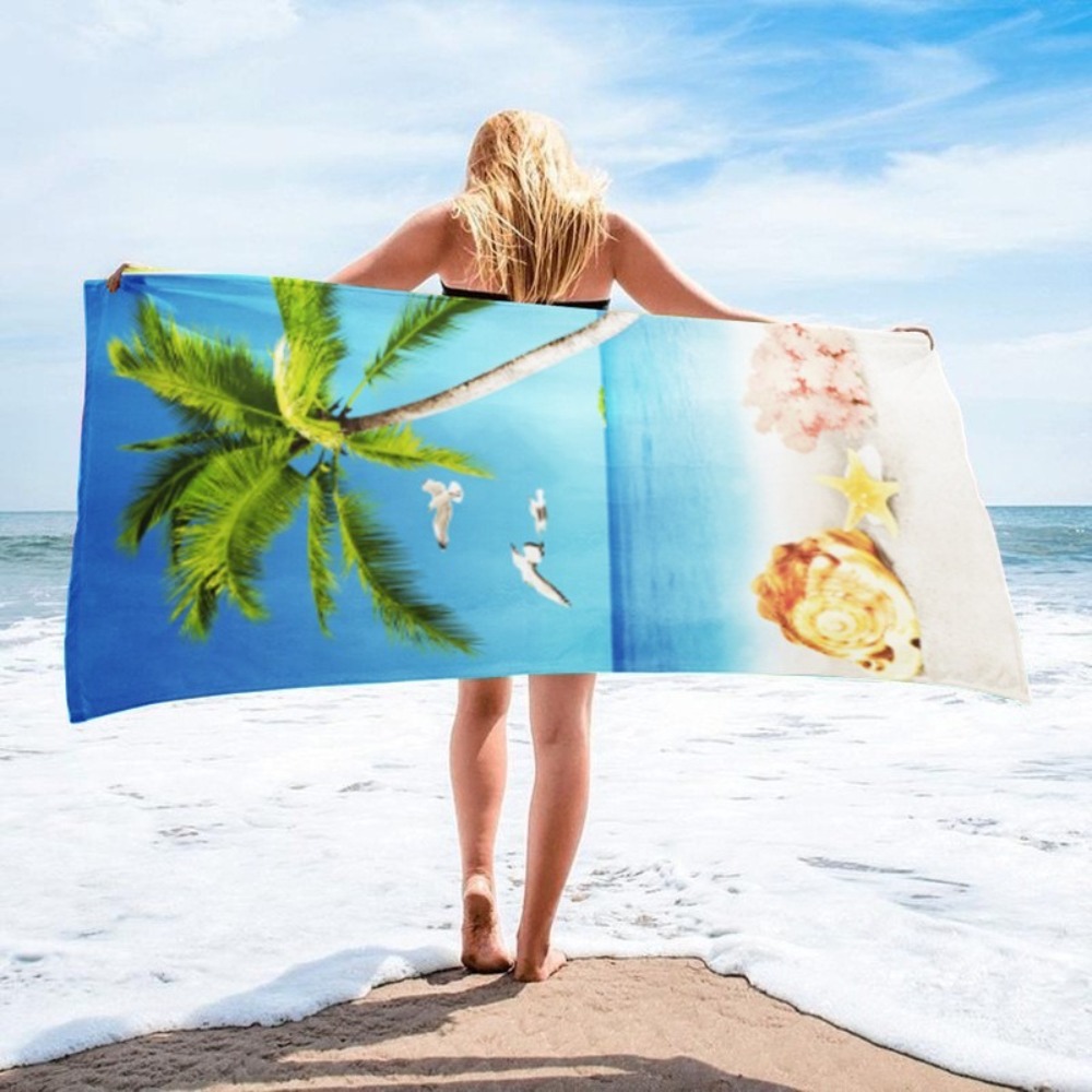 Badhanddoek met luipaardprint  - Travel Towel Quick Dry recensie en prijs