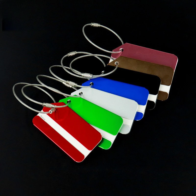 1 st Aluminium Bagagelabel voo - Travel Accessories In Train recensie en prijs