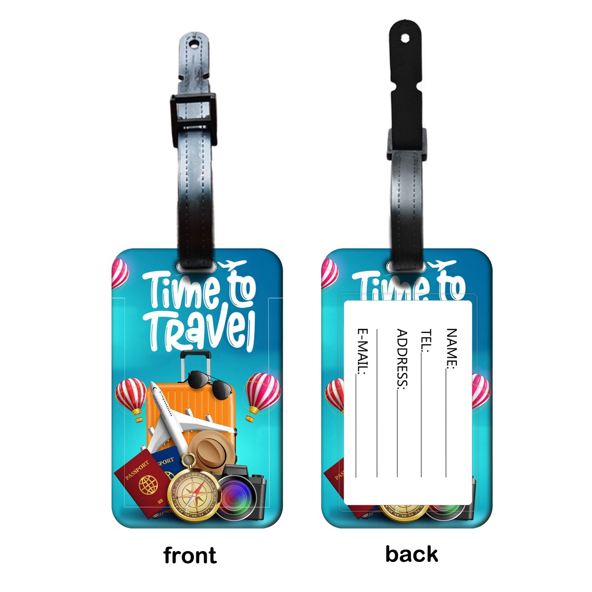 Reisstijl bagagelabel Heren Da - Luggage Tag Leather recensie en prijs