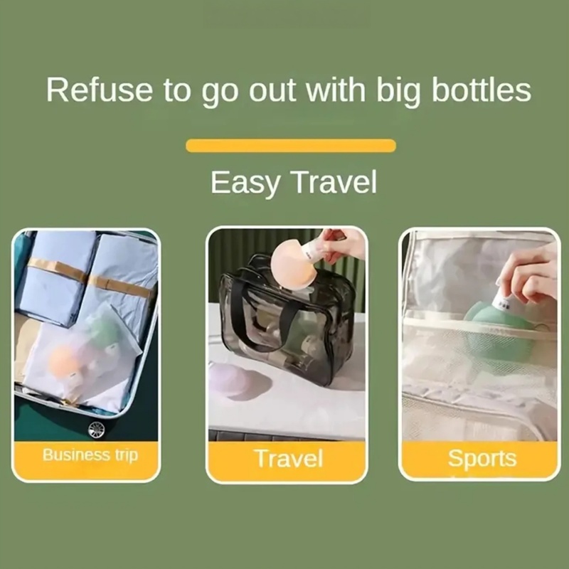 1/3 stuks draagbare reisflesse - Travel Accessories Bottles recensie en prijs