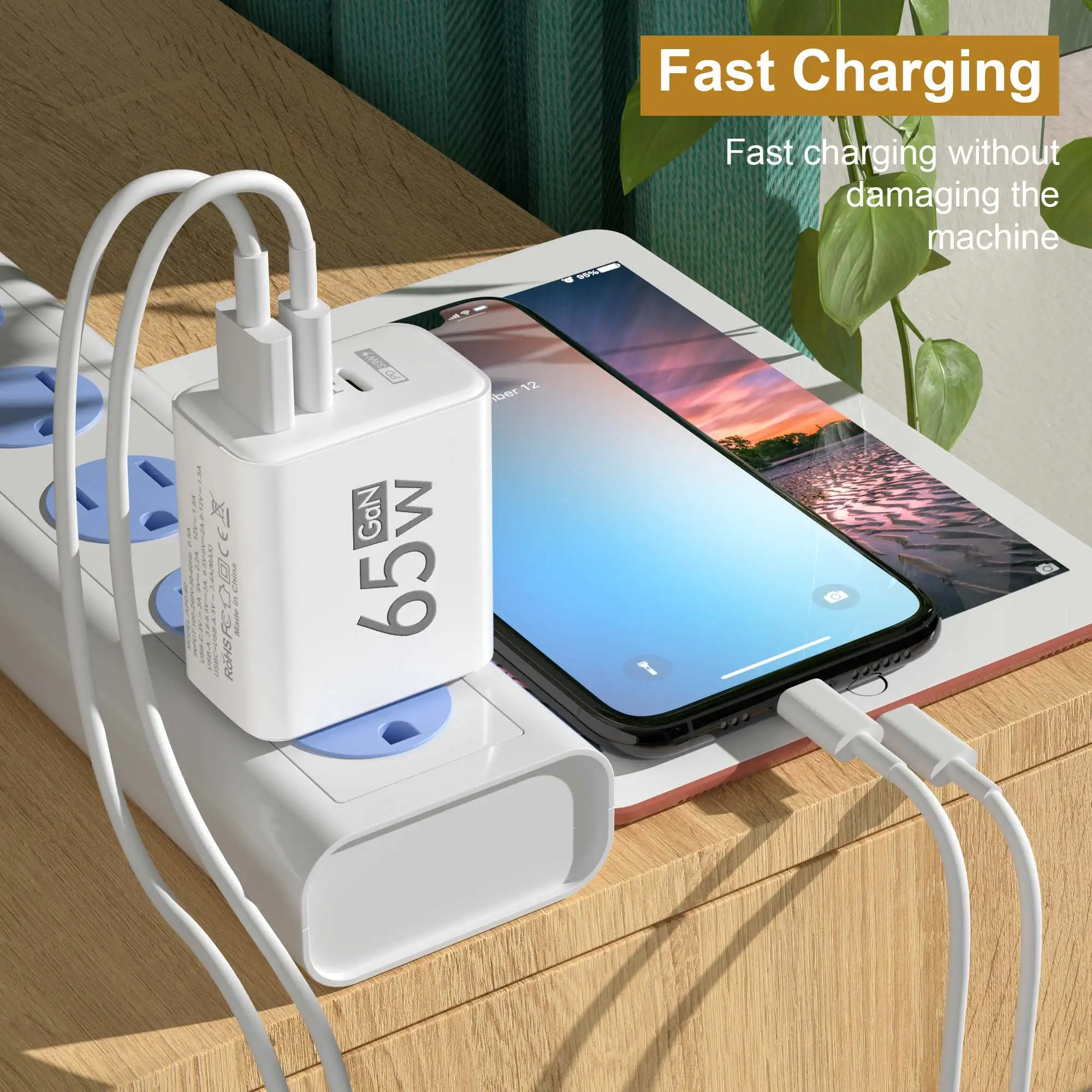 Opvouwbare 65W GaN 3-poorts US - Travel Accessories Inc recensie en prijs