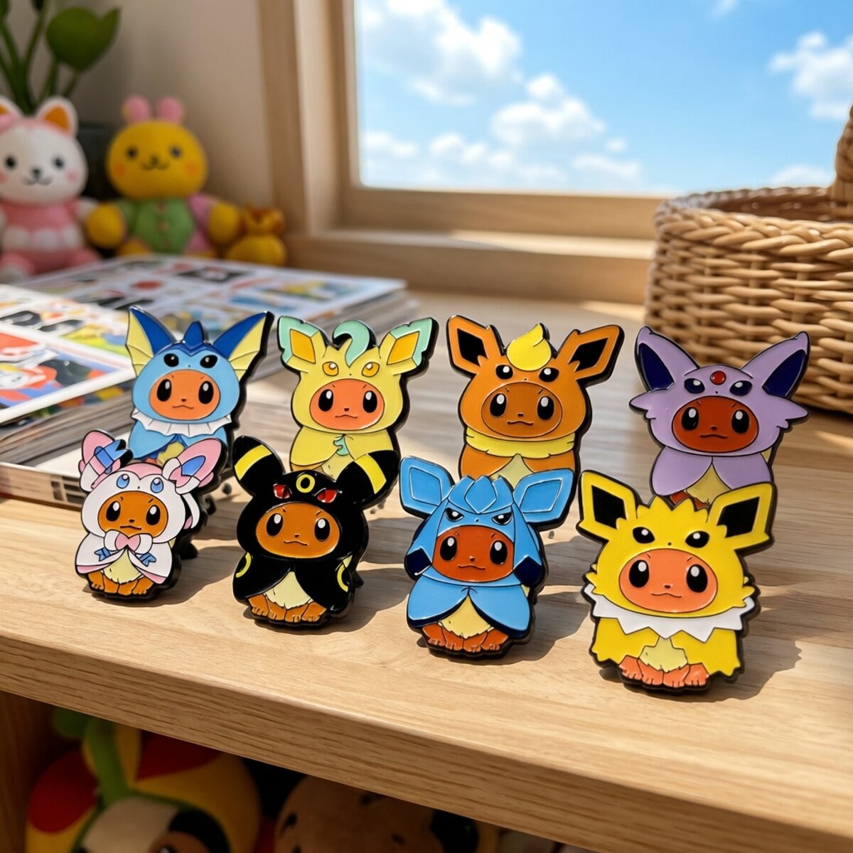 Kawaii Pokemon Anime Eevee Cos - Travel Accessories Girly recensie en prijs