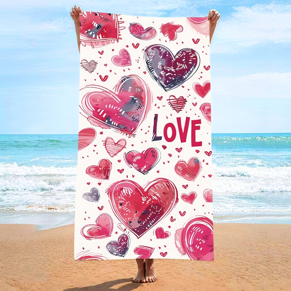 Hartsymbool Badhanddoek 27x55i - Travel Towel Quick Dry recensie en prijs