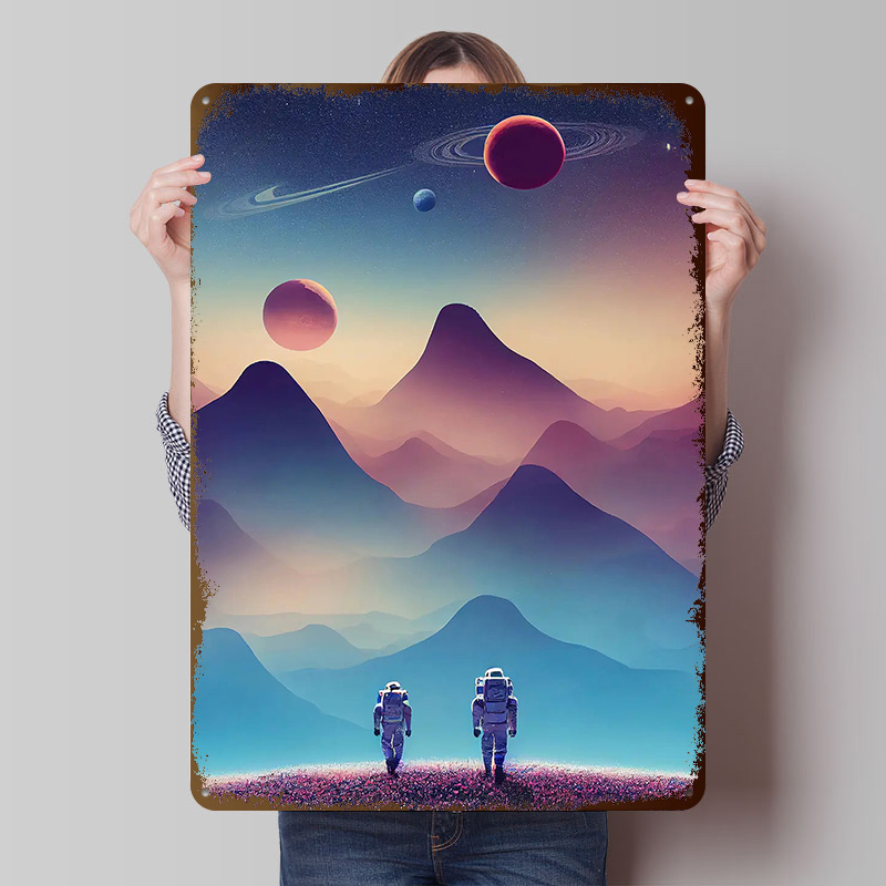 Astronaut Reisposter Aangepast - Travel Accessories For Europe recensie en prijs