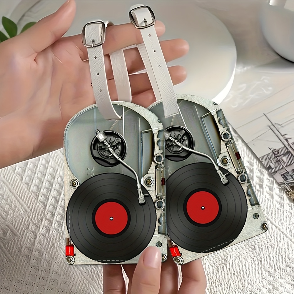 Vintage vinyl platenspeler bag - Travel Accessories Luggage Straps recensie en prijs