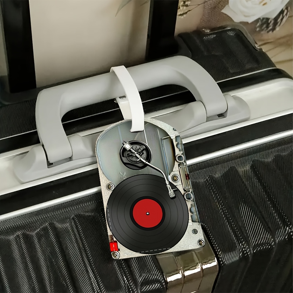 Vintage vinyl platenspeler bag - Travel Accessories Luggage Straps recensie en prijs