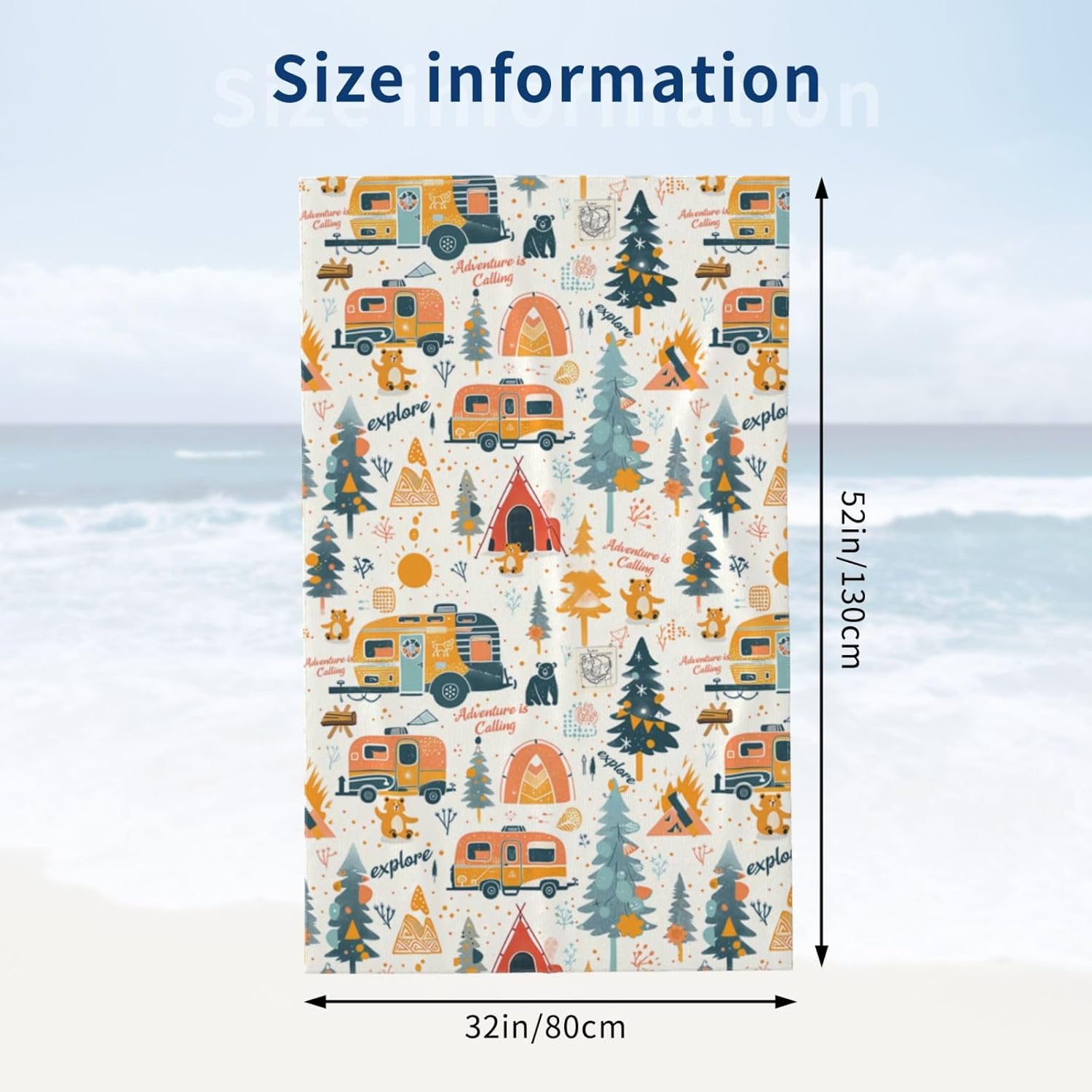 Campingavontuur Strandlaken Mi - Travel Towel Quick Dry recensie en prijs