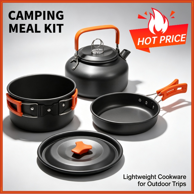 Campingkookset Campingkookgere - Travel Kitchen Accessories recensie en prijs