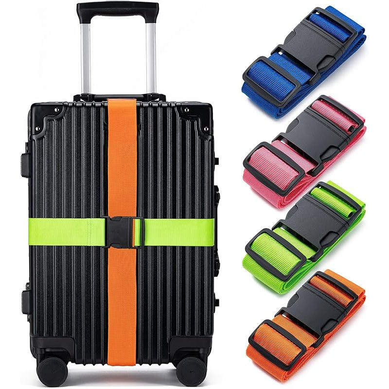 4-delige bagagebandenset, baga - Travel Accessories Luggage Straps recensie en prijs