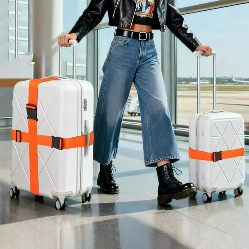 4-delige bagagebandenset, baga - Travel Accessories Luggage Straps recensie en prijs