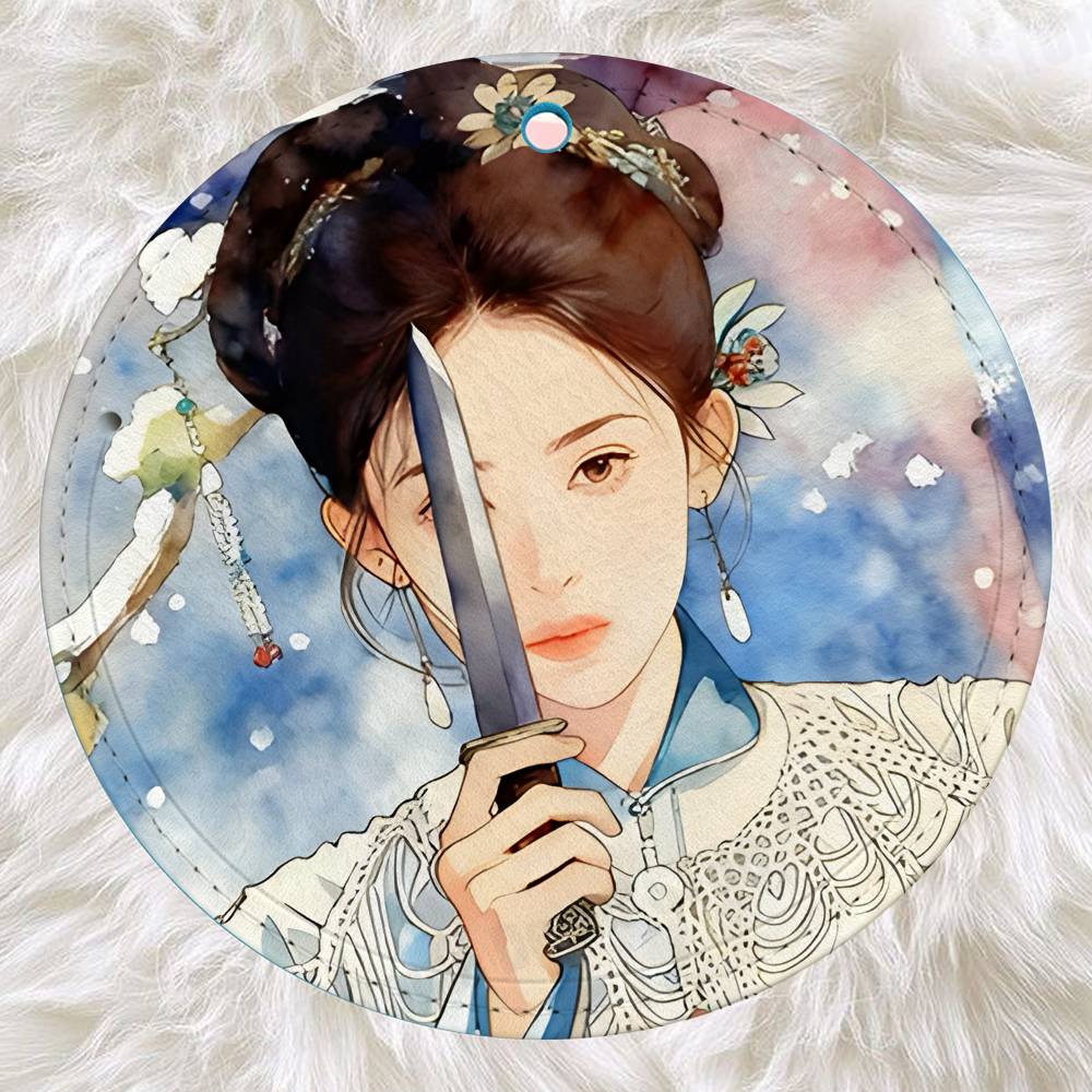 Yu Ming Cha Gu Illustratie TV- - Luggage Tag Leather recensie en prijs